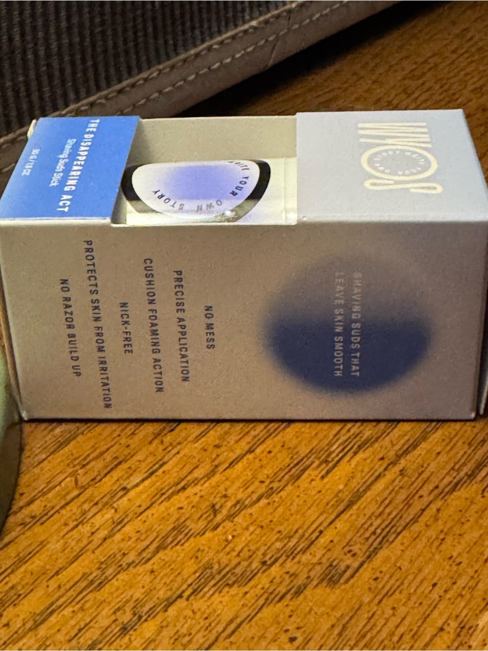WYO'S The Disappearing Act Shaving Suds Stick — Lavender & Silver Packaging - Picture 3 of 9